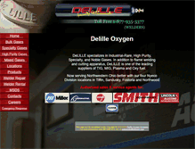 Tablet Screenshot of delille.com